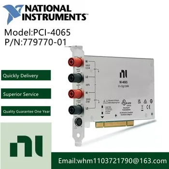 NI PCI-4065 779770-01 6½ бит, ± 300 В, цифровой мультиметр PCI - PCI-4065 может передавать переменное / постоянное напряжение Изображение