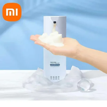 Автоматический дозатор пены для мыла Xiaomi, интеллектуальная инфракрасная бесконтактная ручная мойка для кухни и ванной комнаты Изображение