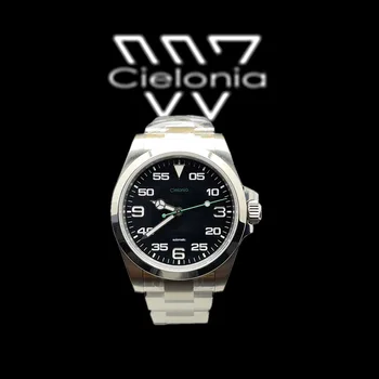Мужские Дизайнерские Деловые часы для мужчин С Высококачественными Механическими часами с Автоматическим Управлением, Водонепроницаемые, Сапфировые, Нержавеющая Сталь 904L Изображение