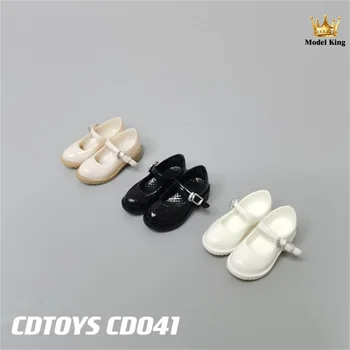 Трехцветные CDtoys CD041 в масштабе 1/12 Универсальные милые универсальные студенческие полые ботинки JK для 6-дюймовой модели тела фигурки Изображение