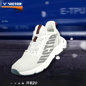 2022 новая Обувь Victor Для Бадминтона Для Мужчин и женщин, Дышащие Высокоэластичные Нескользящие Спортивные Кроссовки Для бега, теннисные R520 Изображение