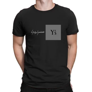Удивительные футболки, Мужская футболка, Повседневная Футболка Оверсайз Y-3 Essential, Мужские футболки Yohji Yamamoto, Графическая Уличная одежда, S-3XL Изображение