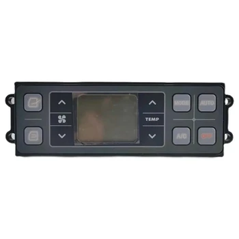 11Q6-90370 Панель управления автомобильным кондиционером для экскаватора Hyundai R110/130/150/215/225-9 Детали кнопок R300LC-9S R335LC-9 Изображение