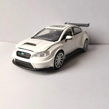 Изготовленная вручную Оригинальная модель гоночного автомобиля Subaru WRX STI из сплава 2016 года в масштабе 1:24, Коллекция для взрослых, Сувенирное Украшение, Подарочная Демонстрационная Игрушка Изображение