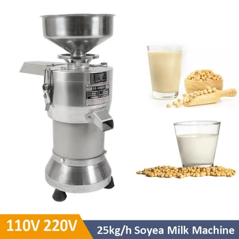 Измельчитель соевого молока мощностью 750 Вт, 25 кг / ч, коммерческий станок для измельчения соевого молока, машина для отделения шлаковой пульпы Изображение