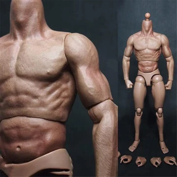 Фигурка куклы мужского пола с узкими плечами для TTM18 TTM19 Hot Toys & модель эскиза человеческого тела Изображение