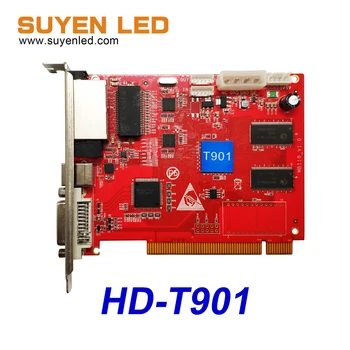 Лучшая цена Huidu T901 Полноцветный Синхронный Светодиодный Отправитель Для Отправки Карты HD-T901 Изображение