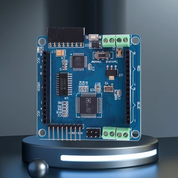 Полноцветный Матричный Драйвер Щит 60x60 мм 8x8 5-7 В Матричный RGB Светодиодный Драйвер Щит Светодиодный RGB Матричный Модуль Плата Драйвера для Arduino Изображение