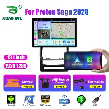 13,1-дюймовый Автомобильный Радиоприемник Для Proton Saga 2020 Автомобильный DVD GPS Навигация Стерео Carplay 2 Din Центральный Мультимедийный Android Auto Изображение